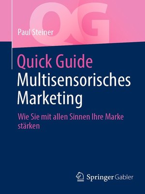 cover image of Quick Guide Multisensorisches Marketing